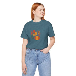 Fall Pumpkin Unisex Tee - Premium Harvest Style - Dipaliz - T-shirts