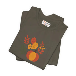 Fall Pumpkin Unisex Tee - Premium Harvest Style - Dipaliz - T-shirts