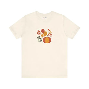 Fall Pumpkin Unisex Tee - Premium Harvest Style - Dipaliz - T-shirts