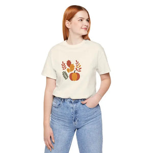 Fall Pumpkin Unisex Tee - Premium Harvest Style - Dipaliz - T-shirts