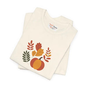 Fall Pumpkin Unisex Tee - Premium Harvest Style - Dipaliz - T-shirts