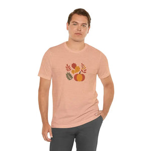 Fall Pumpkin Unisex Tee - Premium Harvest Style - Dipaliz - T-shirts