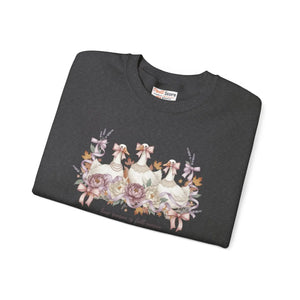 Fall Season Geese Sweatshirt – ?Bow is Season’ - Sweatshirts