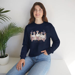 Fall Season Geese Sweatshirt – ?Bow is Season’ - Sweatshirts