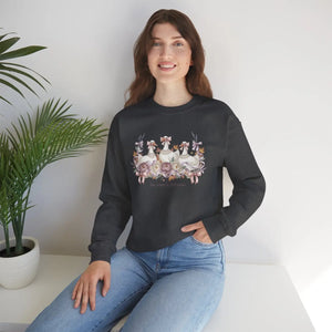 Fall Season Geese Sweatshirt – ?Bow is Season’ - Sweatshirts
