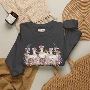 Fall Season Geese Sweatshirt – ?Bow is Season’ - Sweatshirts