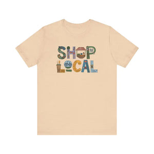 T-shirt - Short Sleeve Tee Effortless Style Crew Neckline - Dipaliz Heather Sand Dune / Xs