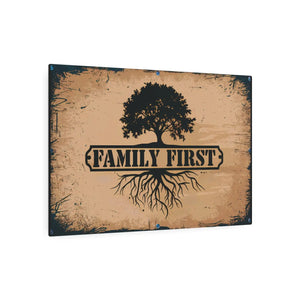Iconic Family Metal Art Sign – White Aluminum - Dipaliz - Novelty Signs