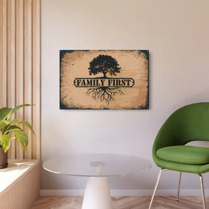 Metal Art Sign - Iconic Family White Aluminum Composite - Dipaliz - Novelty Signs