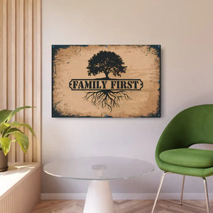 Metal Art Sign - Iconic Family White Aluminum Composite - Dipaliz - Novelty Signs