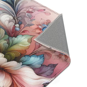 Floral Area Rug - Polyester Chenille Watercolor Style - Dipaliz - Rugs