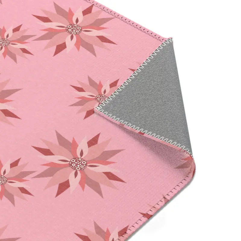 Fancy Floral Flair: Elevate Your Home With Pink Rugs - Decor
