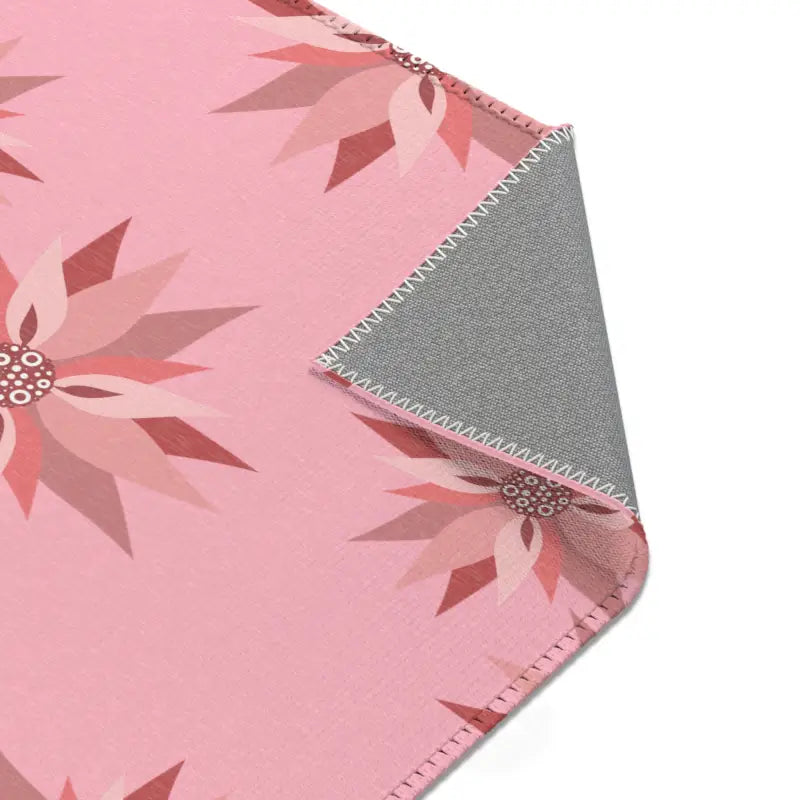 Fancy Floral Flair: Elevate Your Home With Pink Rugs - Decor
