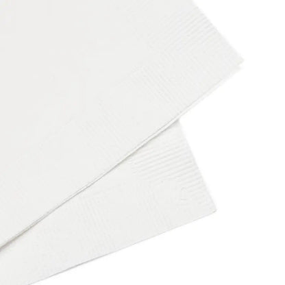 Class Up your Noshing with Fancy White Coined Napkins! - Home Decor