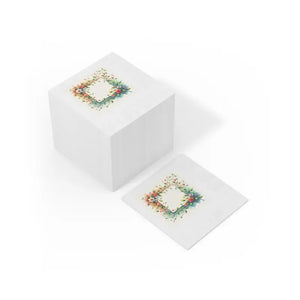White Coined Napkins - Elegant Table Decor - Dipaliz - Paper