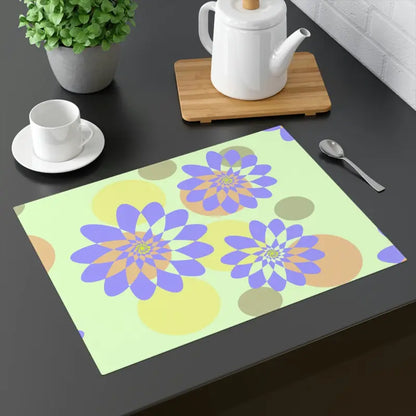 Floral Cloth Placemats: Elevate your Dining Experience - 18’’ × 14’’ Home Decor