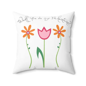 Spun Polyester Square Pillow - Cozy Comfort Decor - Dipaliz - Throw Pillows