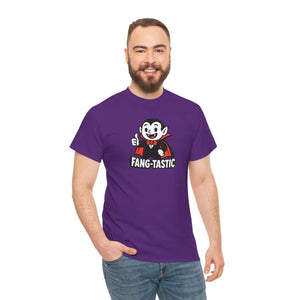 Fangtastic Halloween Tee Unisex Cotton Party Shirt - Dipaliz - T-shirts