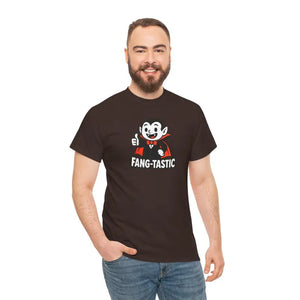 Fangtastic Halloween Tee Unisex Cotton Party Shirt - Dipaliz - T-shirts