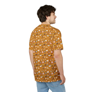 Farm Animals Polyester Tee - Soft All Over Print - Dipaliz - T-shirts
