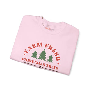 Cozy Christmas Tree Sweatshirt - Farm Fresh Holiday - Dipaliz - Sweatshirts - s