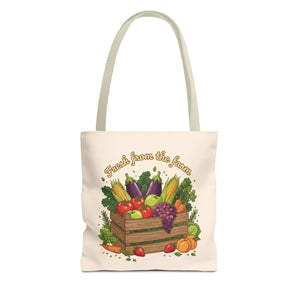 Vibrant Produce Tote Bag - Farm Fresh Canvas Shopper - Dipaliz - Bags