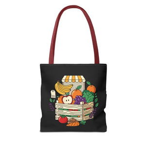Farmers Market Tote Bag - Fresh Fruit Crate Design - Dipaliz - Bags