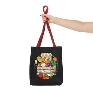 Farmers Market Tote Bag - Fresh Fruit Crate Design - Dipaliz - Bags
