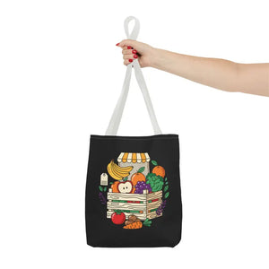 Farmers Market Tote Bag - Fresh Fruit Crate Design - Dipaliz - Bags