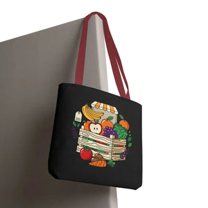 Farmers Market Tote Bag - Fresh Fruit Crate Design - Dipaliz - Bags
