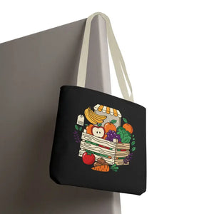 Farmers Market Tote Bag - Fresh Fruit Crate Design - Dipaliz - Bags