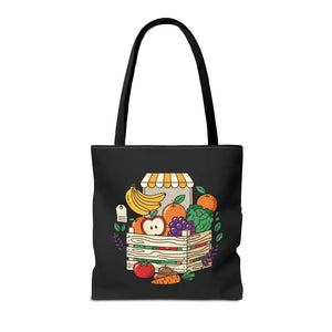 Farmers Market Tote Bag - Fresh Fruit Crate Design - Dipaliz - Bags