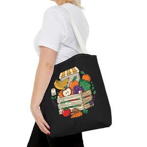 Farmers Market Tote Bag - Fresh Fruit Crate Design - Dipaliz - Bags