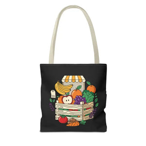 Farmers Market Tote Bag - Fresh Fruit Crate Design - Dipaliz - Bags