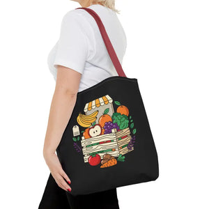 Farmers Market Tote Bag - Fresh Fruit Crate Design - Dipaliz - Bags