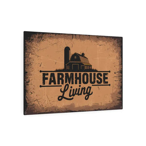 Farmhouse Metal Art Sign - Vintage White Aluminum Composite - Dipaliz - Novelty Signs