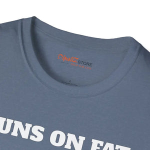 Bicycle T-shirt Runs on Fat Cycling Adventure Tee - Dipaliz - T-shirts