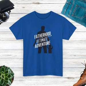 Fatherhood the Ultimate Adventure Tee - Heavy Cotton - Dipaliz - T-shirts