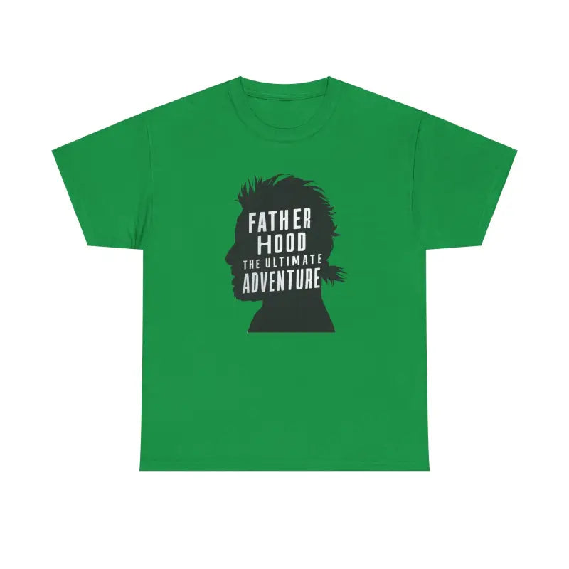 Unisex Heavy Cotton Tee: Fatherhood the Ultimate Adventure - T-shirt