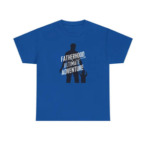 Premium Heavy Cotton Fatherhood the Ultimate Adventure Tee - Dipaliz - T-shirts