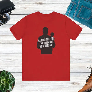 Ultimate Unisex Short Fatherhood Adventure Tee - Dipaliz - T-shirts