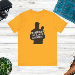 Ultimate Unisex Short Fatherhood Adventure Tee - Dipaliz - T-shirts