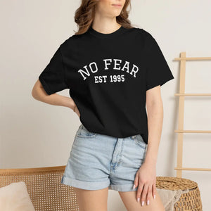 No Fear Skull T-shirt - Steampunk Mechanical Graphic Tee - T-shirts