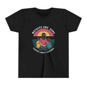 Youth T-shirt Short Sleeve Tee for Active Kids - Dipaliz - Black / s - Hoodies