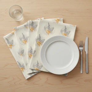 Feathers Napkins – Polyester Cloth - Dipaliz