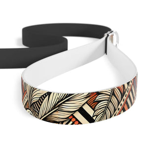 Feathers Print Dog Leash - Premium Tpu Handle - Dipaliz - Standard Leashes