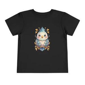 Cute Bird Toddler Tee - Feathery Short Sleeve Top - Dipaliz - Baby & Tops