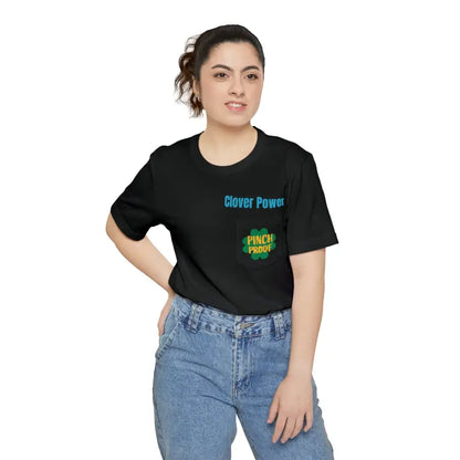 Clover Power Tee – Unmatched Comfort for St. Patrick’s Day - Black / s T-shirt