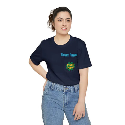 Clover Power Tee – Unmatched Comfort for St. Patrick’s Day - Navy / s T-shirt