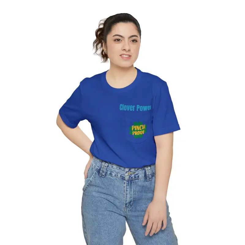 Clover Power Tee – Unmatched Comfort for St. Patrick’s Day - True Royal / s T-shirt